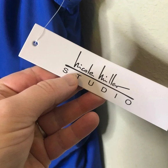 NWT Nicole Miller Criss Cross Swimsuit 2X - Picture 3 of 9